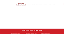Desktop Screenshot of mossyrockfestivals.org